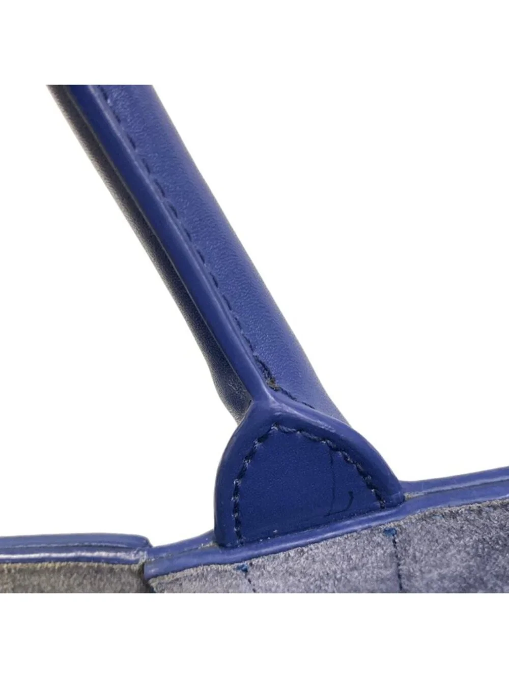Bottega Veneta Tote Bag the Alco Blue Leather